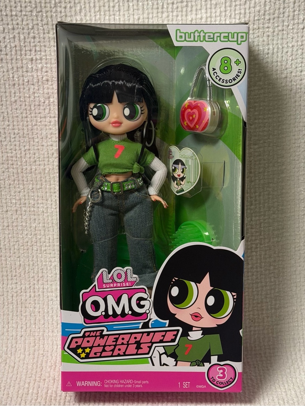 LOL Surprise OMG The Powerpuff Girls Doll - Buttercup